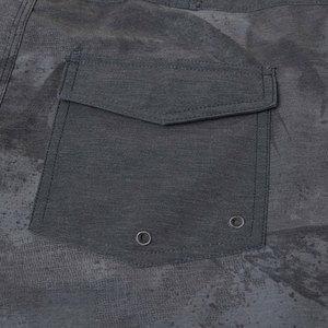 Shorts de pêche pour hommes sur mesure, directement de l'usine, haute qualité, taille élastique, mi-longueur, 100% polyester, confortables, respirants, unis - Product Image 3