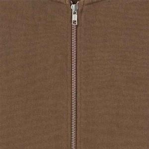 Sweat à capuche zippé XL pour hommes, veste à fermeture éclair de performance pour les entraînements, les aventures en plein air, style sportif brodé, motif solide à capuche - Product Image 3