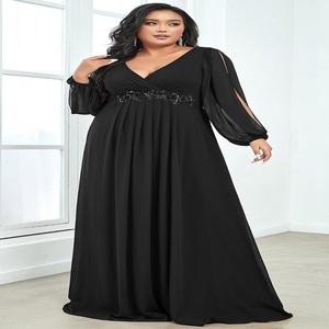 Robe Kaftan Ample Grande Taille Maternité en Velours Écologique Vintage Coupe Trapèze Imprimée Décontractée Nouvelle Collection Promotion - Product Image 2