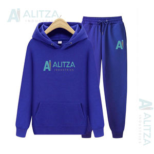 OEM Free Sample Girls <b>Hoodie</b> Set Sweatshirt 100% Cotton or Polyester <b>Long</b> Sleeve Printed <b>Oversize</b> Pullover Track Suit - Product Image 5