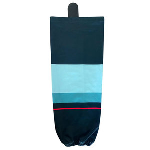 Best Selling Hockey Socks Sportswear Socks <b>Material</b> <b>Blue</b> and Sky-<b>blue</b> Ice Hockey Socks For Sports Wears Team - Product Image 3