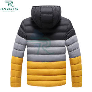 Chaqueta de Safari con cuello levantado para exteriores para hombre, cortavientos impermeable transpirable fino de primavera, cierre de cremallera con logotipo personalizado informal - Product Image 6
