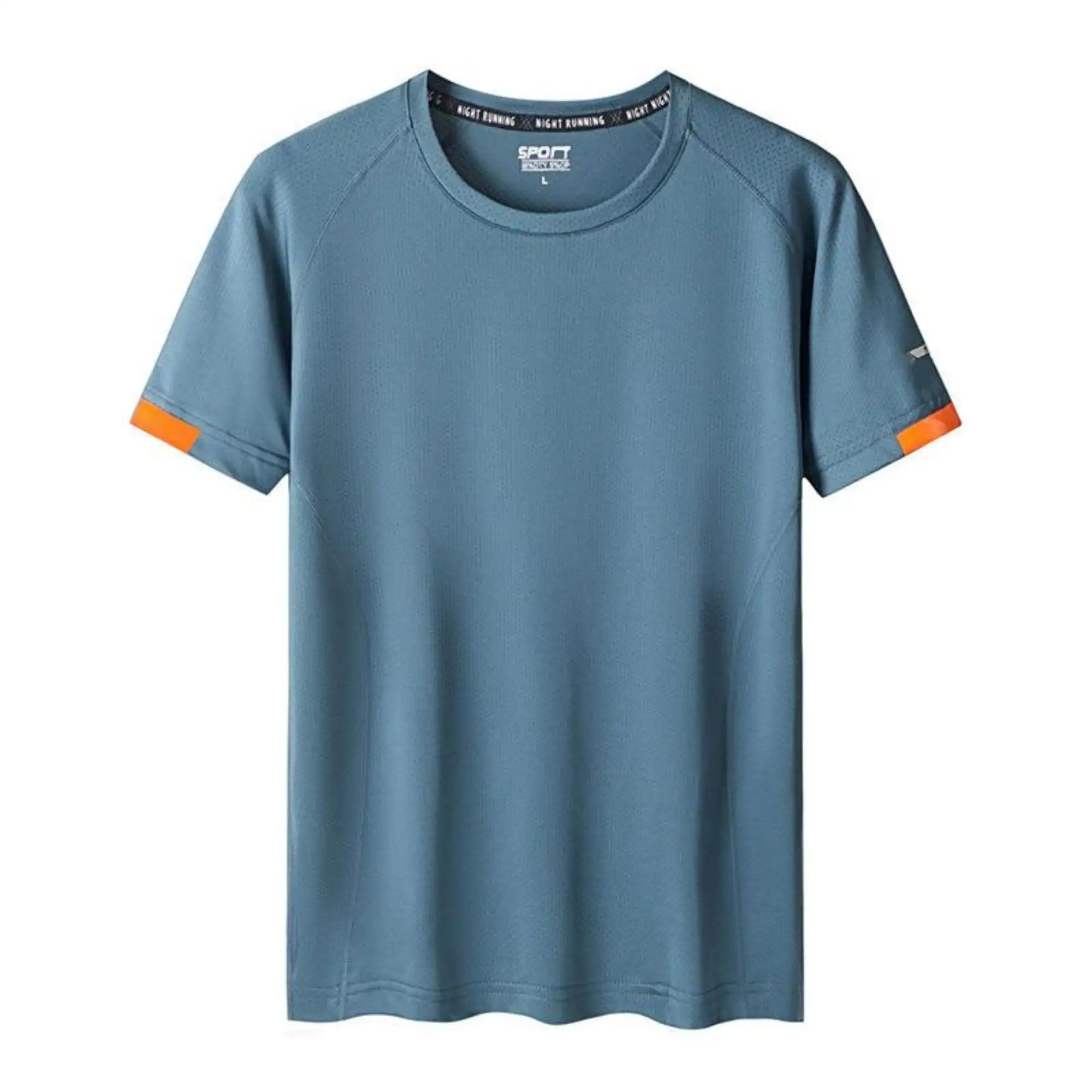Sneldrogend Coolmax Custom Polyester Sport Running Dye Sublimatie T-shirt