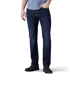 Jeans en denim délavé confortable de grande taille pour hommes Pantalons personnalisés Jeans décontractés à la mode, coupe ajustée et à motif droit pour hommes BD - Product Image 5