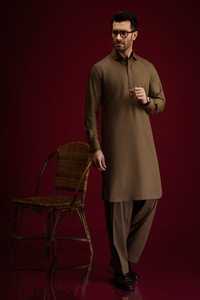 Costume pakistanais afghan pour homme, kurta/kurti en coton réversible de haute qualité, sur mesure, séchage rapide, pour fête, mariage, deux pièces - Product Image 4