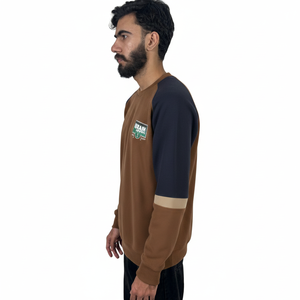 Sudadera para Hombre al por Mayor, Cuello Redondo Informal, Manga Larga, Felpa de Algodón, Logotipo Personalizado, Sudadera Básica de Moda - Product Image 3