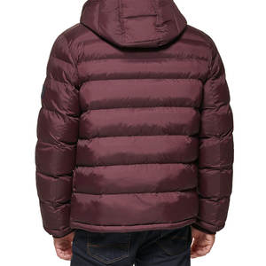 Veste matelassée légère et respirante pour femmes et hommes, avec col montant, doublure en coton et laine, imperméable, coupe-vent, fermeture éclair - Product Image 3