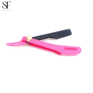 Nuevo diseño Sharp Classic Face Barber Plegable Straight Razor Hair Beard Shaving Men's Barber Razor - Product Image 3