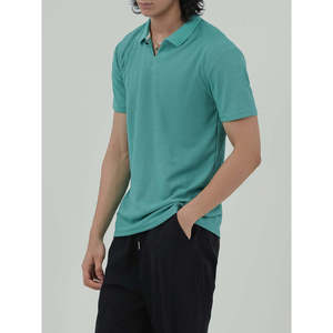 เสื้อโปโล ZARYN รุ่น MC2344 ผลิตจากผ้าถักคุณภาพสูง ลายเรียบ ปักลายสีเข้ม ไซส์ใหญ่พิเศษถึง 6XL ทรงปกติ เป็นมิตรต่อสิ่งแวดล้อม - Product Image 3