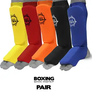 Spall Shin Guard elastisch für BJJ Karate Sparring Kickboxing Martial Art MMA Boxing Trainingsgetriebe Protektor Shin Schrittpads