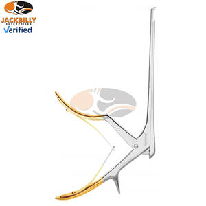 Instrument chirurgical de haute qualité en acier inoxydable Love-Kerrison Rongeur à 90 degrés 6mm avec plaque de pied mince JACKBILLY - Product Image 2