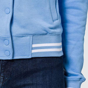 Chaquetas Varsity Cortas de Alta Calidad para Mujer con Mangas Largas, 100% Algodón, Impermeables, Transpirables, Estilo Béisbol - Product Image 4