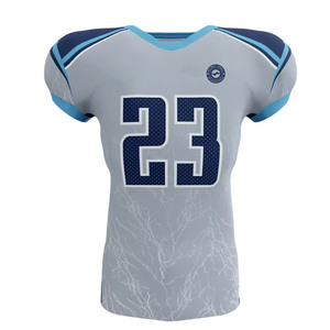 เสื้อฟุตบอลอเมริกันน้ำหนักเบาทำจากปากีสถานออกแบบได้ตามต้องการ - Product Image 1