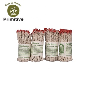 Encens en corde de bois de cèdre et de santal, fabriqué à la main au Népal, écologique, parfum aromatique ayurvédique pour le yoga, la méditation et l'usage quotidien - Product Image 5