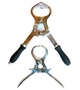 Abrazadera de castración veterinaria de animales para cerdos, ovejas, pinzas de castración de ganado sin sangre de acero inoxidable. - Product Image 6