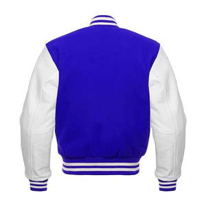 Veste universitaire en gros pour femmes et hommes, grande taille, hiver, respirante, tissu de haute qualité, logo vintage sur le devant, couleur personnalisée - Product Image 2