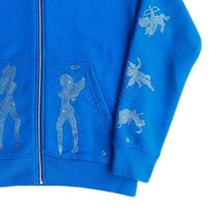 Sweats à capuche zippés pour femmes confortables pour l'automne Mode femmes Sweats à capuche zippés avec intérieur doux - Product Image 5