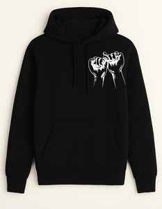 Sweat à capuche pour hommes Premium Ultra confortable confortable 100% coton délavé à la pierre brodé impression numérique teinte unie personnalisée - Product Image 4