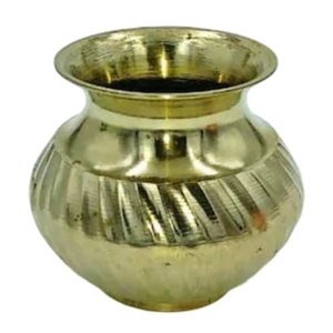 Lota Vintage de Latón Puro con Acabado Pulido para Uso en la Cocina, Artículo de Cocina Lutiya Árabe Antiguo de Alta Calidad - Product Image 4