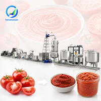 OCEAN Industriële productielijn voor geconserveerde tomaten, tomatenpureemachine, automatische tomatenpasta-machine