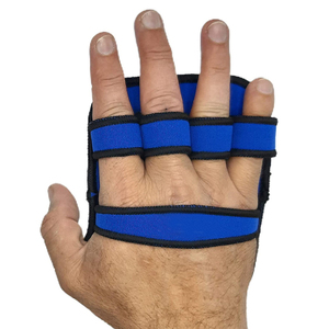 Guantes de Entrenamiento Transpirables Antideslizantes con Almohadillas de Neopreno, Protectores de Palma Acolchados para Levantamiento de Pesas, Soporte para Muñecas - Product Image 3