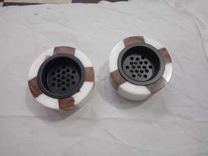 Ensemble de brûleurs d'encens modernes en résine et en bois Mubkhar d'inspiration arabe pour Oud, Bakhoor et huiles essentielles - Product Image 6