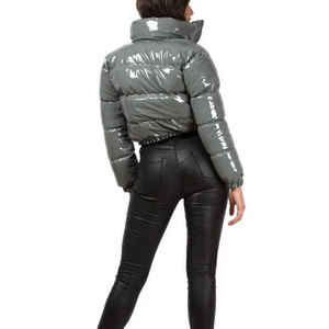 Puffy Bubble Coats Chaqueta Ropa de invierno para mujer Puffer Chaquetas de invierno Cremallera Bubble Chaquetas Mujer - Product Image 3