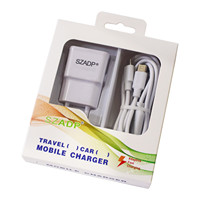 Prix usine Portable Usb c Type c Câble Charge Rapide US/EU/AU/UK Prise Standard Téléphone Portable Chargeur Mural Adaptateur Ensemble