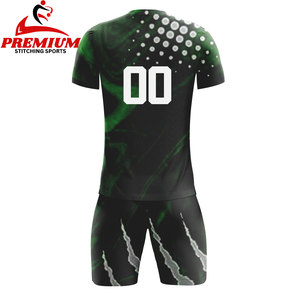 2026 Customizable Soccer <b>Referee</b> Uniforms Polyester Football Jerseys with Name and Logo Printing <b>Top</b> and Shorts Sets for Teams - Product Image 2