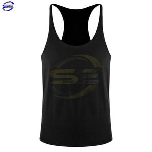 Camiseta sin mangas para hombre de nuevo estilo 2025, camiseta sin mangas personalizada de Color sólido de secado rápido, transpirable, superventas, camisetas sin mangas para hombre - Product Image 5