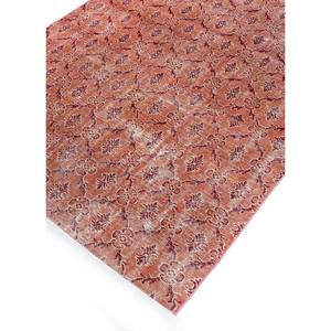 Tapis en laine noué à la main de grande taille, style vintage, Pae-2331, rouge-orange abstrait, pour la maison, le salon, le couloir, rectangulaire, 'Tapis de chambre' - Product Image 2