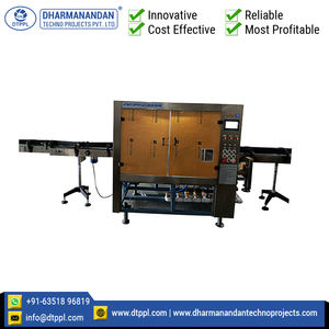 Superior Performance Best Quality Square <b>Labelling</b> in Water Industry 60BPM Max Speed Automatic BOPP <b>Labelling</b> Machine from India - Product Image 2