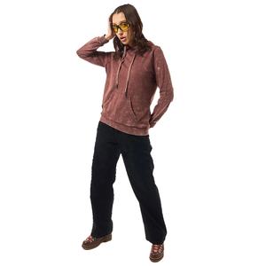 Sudadera de algodón grueso de felpa francesa para mujer, estilo vintage, lavado ácido, personalizable, cortavientos, oversize, cómoda, informal, para invierno - Product Image 4