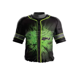 Uniforme de baseball personnalisé de haute qualité, taille plus, séchage rapide, respirant, 100% polyester, taille adulte - Product Image 2