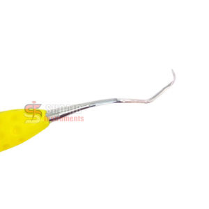 Curettes dentaires Gracey en acier inoxydable de haute qualité 5/6 Instruments orthodontiques idéaux pour les outils de nettoyage en profondeur et d'élimination de la Plaque - Product Image 2