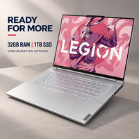 Untuk Laptop Gaming Legion Y9000X 16 Inch Intel Core Ultra 9 RTX 5060 165Hz 32GB RAM 1TB SSD Notebook Performa Tinggi Grosir