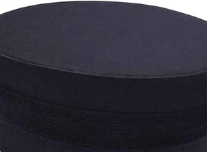 Gorro Masónico - Totalmente Negro con Tela Trenzada Tipo 100% Poliéster Origen Importado Tipo de Ajuste Regular - Product Image 2
