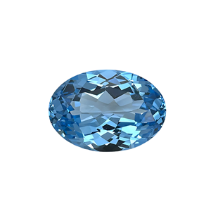 Lab Grown 2pc bundle Pink Sapphire & <b>Aquamarine</b> Oval Loose Gemstone corundum flame fusion 3x5mm to 20x30mm - Product Image 3