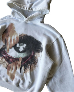 Sudaderas con Estampado DTG Personalizadas, Sudaderas con Estampado DTG Extra Grandes de la Mejor Calidad para Hombre, Estilo Desgastado, con Bordes Deshilachados, Estilo Francés Y2k - Product Image 6
