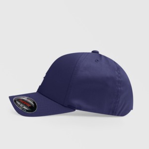 Casquette en toile de profil moyen GA, couleur marine - Product Image 2