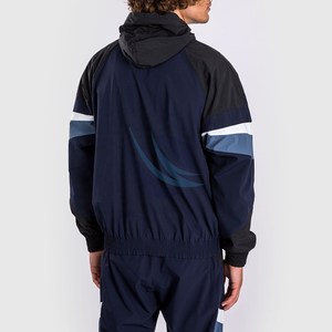 เสื้อแจ็คเก็ตกันลมสำหรับผู้ชาย คุณภาพสูงจากโรงงานผู้ผลิต (OEM)  แบบสั่งทำพิเศษ  ผ้าไนลอน  มีฮู้ด  เป็นมิตรกับสิ่งแวดล้อม  พิมพ์ลาย  ทรงปกติ  ระบายอากาศได้ดี  กันน้ำ - Product Image 2