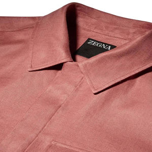 Camisa de Manga Larga de Pana para Hombre, Estilo Minimalista, Color Sólido, Tops Masculinos, Camisa Holgada Informal de Gran Tamaño - Product Image 3