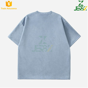 T-shirt vintage surdimensionné Style Hip Hop col rond poids lourd 100% coton à manches courtes t-shirt impression numérique Streetwear décontracté - Product Image 5