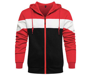 Custom Logo Print High Quality Zipper-Up Oversized <b>Hoodie</b> Unisex Polyester/Cotton <b>Men</b> Winter Waterproof Windproof <b>Lined</b> Terry - Product Image 3