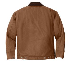 แจ็คเก็ตยีนส์ผู้ชายแบบสั่งทำปี 2025 ระบายอากาศได้ดี กันลม ผลิตจากผ้าโพลีเอสเตอร์ผสมผ้าฝ้าย แต่งซิป ปักลาย แฟชั่นแนวสตรีท บริการ OEM - Product Image 2