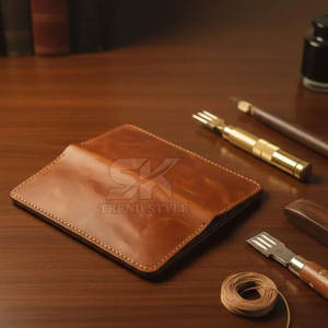 Cartera Bifold Larga de Cuero para Hombre, Precio Económico, Venta al por Mayor, Calidad Premium, Carteras de Cuero Genuino para Hombre - Product Image 2