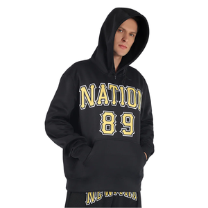Sudadera con Capucha Informal de Alta Calidad, Personalizable con Logotipo, 100% Algodón, Unisex, Otoño, con Bolsillos, Servicio OEM para Hombre - Product Image 1