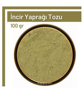 Polvo de Hoja de Higo de Primera Calidad, 100 g, 100 % Natural, Ingredientes Herbales Finamente Molidos, Marca Tos, Comida Turca, Té, Bienestar, 48 Meses - Product Image 2