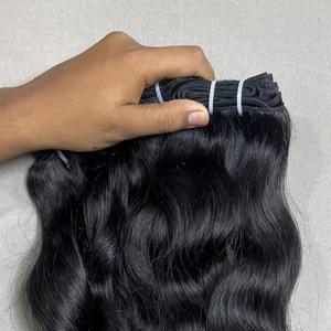 ช่อผมมนุษย์บริสุทธิ์จากอินเดียสำหรับ100% ช่อผมหยัก - Product Image 1