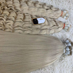 Virgin <b>Hair</b> Bulk in Stock 100% Raw Human <b>Hair</b> Wavy Style Vietnamese No Shedding and Unprocessed <b>Braiding</b> <b>Hair</b> - Product Image 1